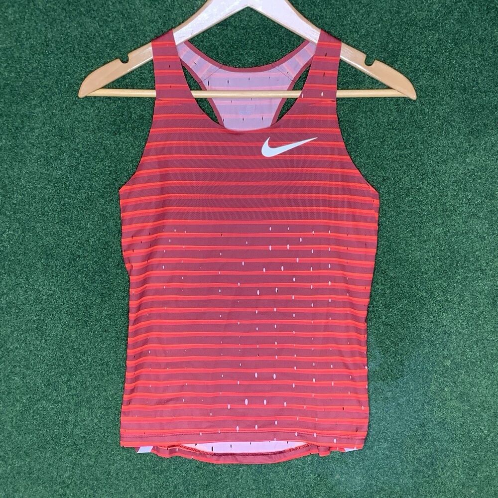 Sz XS Women's Nike 2022 Pro Elite Team Distance Singlet Running DJ1195-638